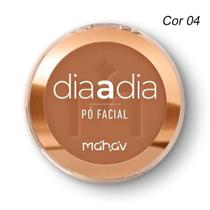 Pó Facial Compacto Dia a Dia Cor 04 Efeito Natural Mahav