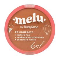 Pó Facial Compacto Melu - Ruby Rose Acabamento Avelulado