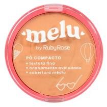 Pó Facial Compacto Melu Ruby Rose Cor Mc60 Textura Fina