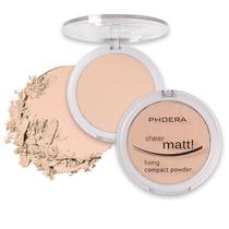 Pó facial PHOERA Matte Control Oil Brighten Skin, pacote com 2 unidades Pó facial PHOERA Matte Control Oil Brighten Skin, pacote com 2 unidades