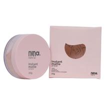 Pó Facial Solto Instant Matte Cor 01 - Nina Makeup 20g Pó Facial Solto Instant Matte Cor 01 - Nina Makeup 20g