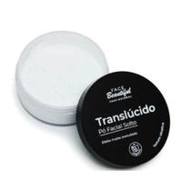 Pó Facial Solto Translucido Efeito Matte Aveludado Face Beautiful
