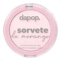 Pó Facial Translúcido Matte Dapop Sorvete De Morango Dp2398