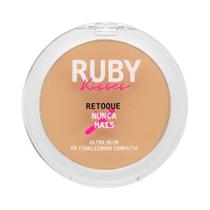 Pó finalizador compacto ultra blur ruby kisses medium retoque nunca mais Pó finalizador compacto ultra blur ruby kisses medium retoque nunca mais