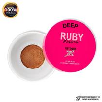 Pó Finalizador Solto Ultra Blur da Ruby Kisses Cor Deep Linha Retoque Nunca Mais