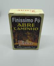 Pó finíssimo abre caminho