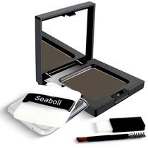 Pó Hairline Seaboll Root Touch Up 12 ml marrom escuro