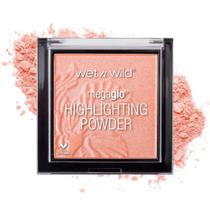 Pó iluminador wet n wild MegaGlo Shimmer Pink Rose Gold Pó iluminador wet n wild MegaGlo Shimmer Pink Rose Gold