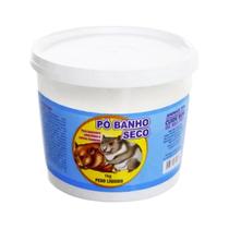 Pó Mármore Banho Seco Hamster Chinchila Ratinho Roedores 1kg - Mundo Pet