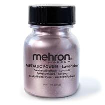Pó metálico Mehron Makeup Metallic Chrome 28g Lavanda