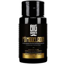 Pó Modelador Pomada Em Pó Big Barber 15g Profissional