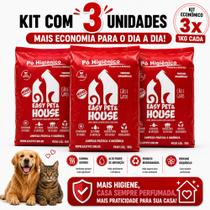 Pó Neutralizador de Odores Pet Orquídeas 1kg para Cães e Gatos Absorve Urina Easy Pet House Pó Neutralizador de Odores Pet Orquídeas 1kg para Cães e Gatos Absorve Urina Easy Pet House