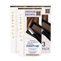 Pó ocultador temporário Root Touch-Up Clairol, pacote com 3