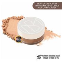 Pó Para Área dos Olhos Light Up Eye Powder Cor Golden BM Beauty À Prova D'água