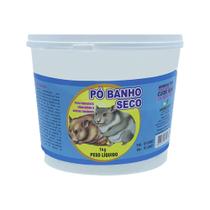 Pó para Banho Seco de Roedores Mundo Pet 1kg