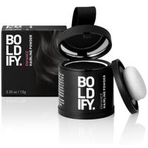 Pó para Cabelo Hairline Powder Boldify LARGER 10g - Toque de Retoque na Raiz - Preto