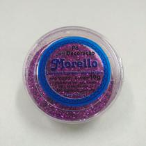 Pó para Decoração - Brilho Pink - Morello - 10g - Rizzo Confeitaria