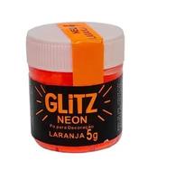 PO PARA DECORAÇAO NEON LARANJA 5g FABI