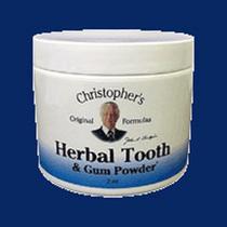 Pó para Dentes e Gengivas Dr. Christopher's - 2 oz (4 Unidades)