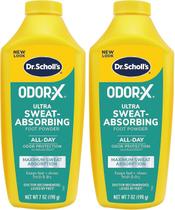 Pó para Pés Dr. Scholl's Ultra Absorvente - 200ml (2 Unidades)