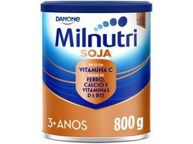Pó para Preparo de Bebida de Soja Infantil Milnutri Original Premium+ Soja sem Lactose 800g
