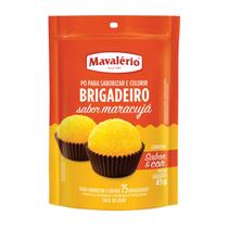 Pó Para Preparo de Brigadeiro Sabor Maracujá 45g Trufas Pó Para Preparo de Brigadeiro Sabor Maracujá 45g Trufas