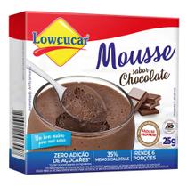 Pó Para Preparo de Mousse de Chocolate Sem Açúcar Lowçúcar 25g