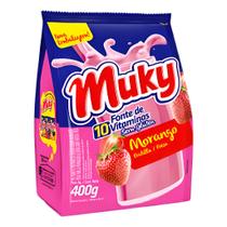 Pó Para Preparo Muky 400g - Morango Pó Para Preparo Muky 400g - Morango