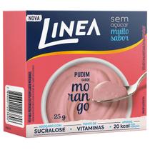 Pó para Pudim De Morango Linea 25g Pó para Pudim De Morango Linea 25g