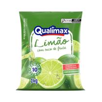 Po para refresco sabor limao qualimax c/ 1 kg