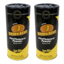 Pó para Shuffleboard Sun-Glo Speed 3 Brown Bear 2x454g