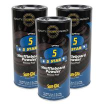 Pó para Shuffleboard Sun-Glo Speed 5 Médio-Lento 454g x3 Pó para Shuffleboard Sun-Glo Speed 5 Médio-Lento 454g x3