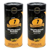 Pó para Shuffleboard Sun-Glo Speed 7 Lento 454g Kit com 2 Pó para Shuffleboard Sun-Glo Speed 7 Lento 454g Kit com 2