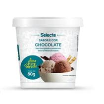 Pó para Sorvete Sabor Chocolate 80g - Selecta