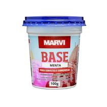 Pó para Sorvete Sabor Menta 100g - Marvi 1 Unidade
