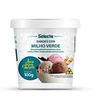 Pó para Sorvete Sabor Milho Verde 100g - Selecta