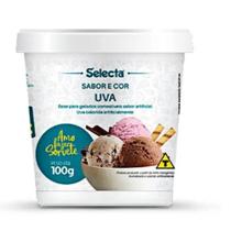 Pó para Sorvete Sabor Uva 100g - Selecta