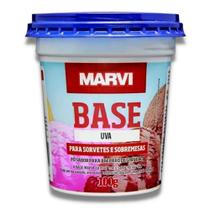 Pó para Sorvete Uva - Marvi 100g