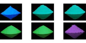 Pó Pigmento Fosforescente Brilha no Escuro Várias Cores (25gr) - Artesanato, Sinalização Emergência, Decoração - Gia