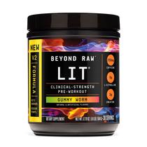 Pó Pré-Treino BEYOND RAW LIT V2 Sabor Gummy Worm 30 Porções