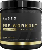 Pó pré-treino Kaged Pre-Workout Elite Stim-Free 20 unidades