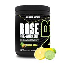 Pó pré-treino NutraBio Base 200 mg de cafeína 30 porções