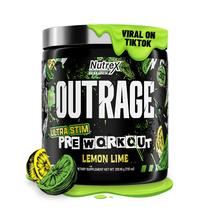 Pó pré-treino Nutrex Research Outrage Ultra High Stim