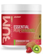 Pó pré-treino RAW Essential Performance Strawberry Kiwi