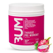 Pó pré-treino RAW Thavage Dragon Fruit 40 porções Pó pré-treino RAW Thavage Dragon Fruit 40 porções