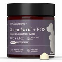 Pó Probiótico AnimalBiome S. Boulardii + FOS 60 g Pó Probiótico AnimalBiome S. Boulardii + FOS 60 g