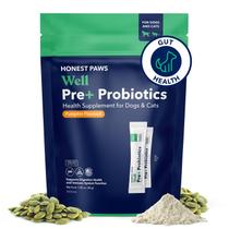 Pó probiótico Honest Paws Dog Digestion Gut Health 30mL Pó probiótico Honest Paws Dog Digestion Gut Health 30mL