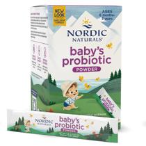 Pó probiótico Nordic Naturals Baby's Nordic Flora 4B CFU