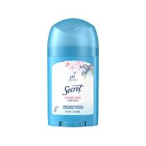 Pó sólido antitranspirante Deodorant Secret, fresco, 50 ml (pacote com 4)