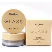 Pó Solto Banana Ruby Rose Glass Textura Fina Acabamento Aveludado 15g
